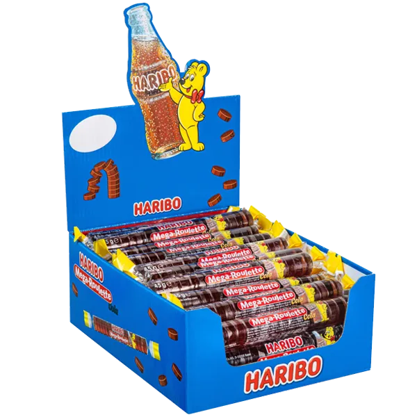 Haribo Mega Roulette HappyCola 40st 45st