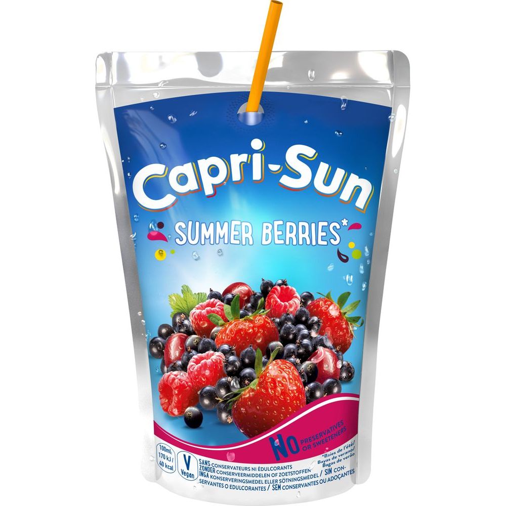 CAPRI SUN SUMMER BERRIES 200ML