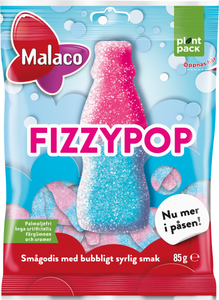 Malaco Fizzypop 85g x 28st