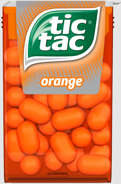 Tic Tac Orange 18g x 12st