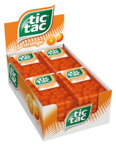 Tic Tac Orange 18g x 12st