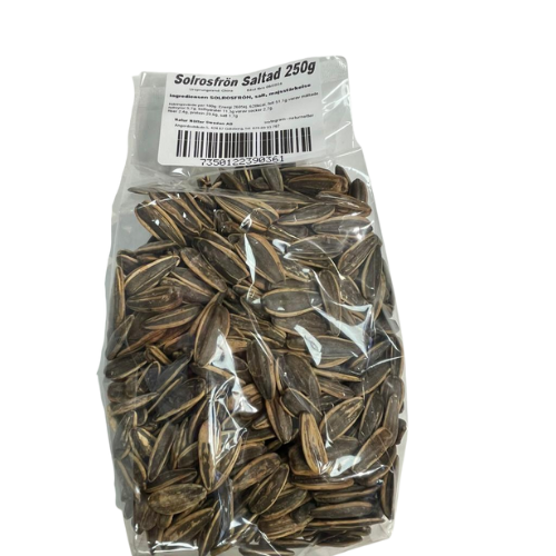 SOLROSFRÖN SALTAD 250G