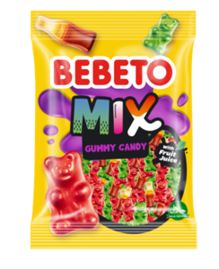 Bebeto Mix Jelly Gum Storpack 12 påsar x 80 g