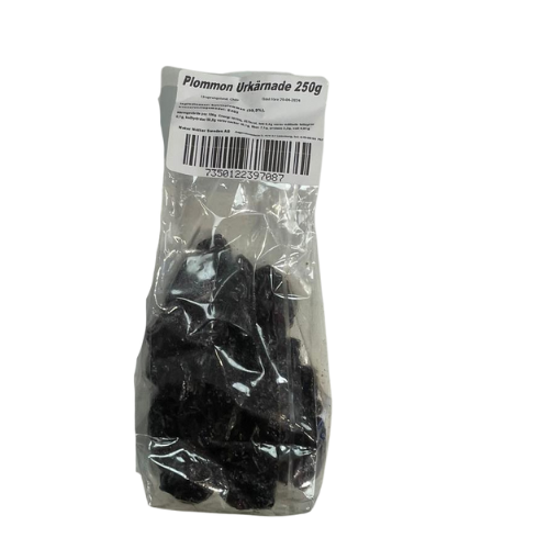 PLOMMON URKÄRNADE 250G