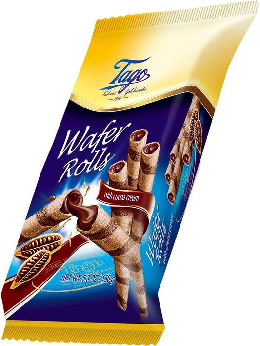 WALFER ROLL HASSELNÖT TAGO 150G