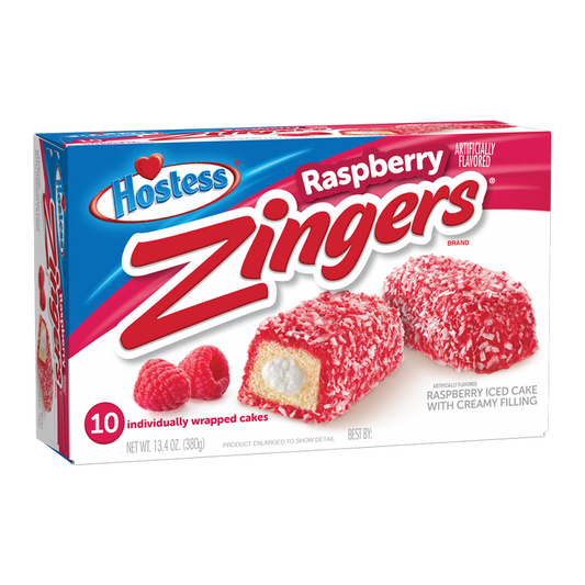 Hostess Raspberry Zingers 10-pack 380G