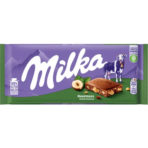 MILKA CREME HAZELNUT 100G