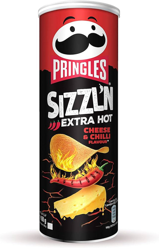 Pringles Sizzl'n Cheese & Chilli 160g