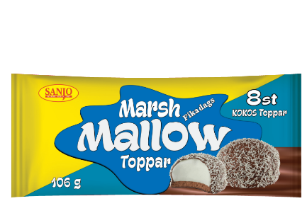 Marshmallow Topp Kokos 106g