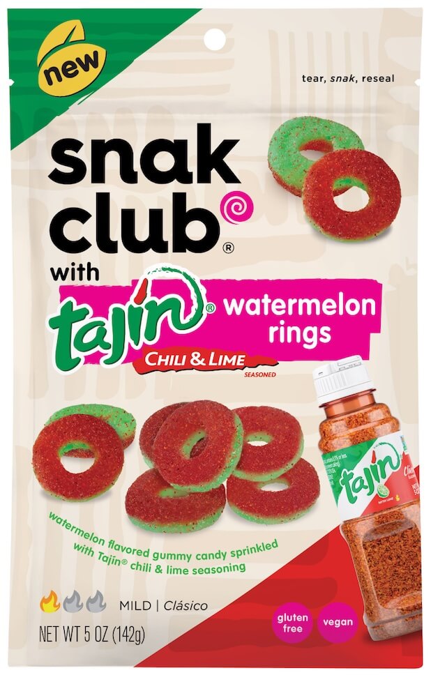 SNAK CLUB WATERMELON RINGS 142G