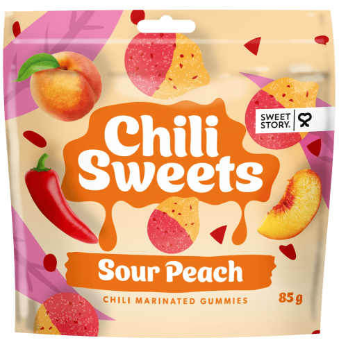 Sweet Story Chili Sweets Sour Peach 85g