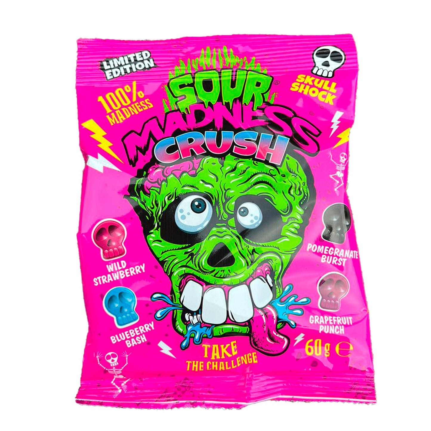 SOUR MADNESS CRUSH TAKE 60G