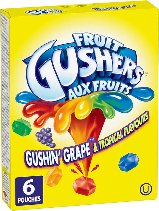 FRUIT GUSHERS AUX FRUITS 138G