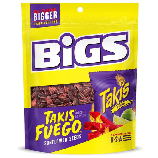 BIGS Sunflower Seeds Takis Fuego 152g