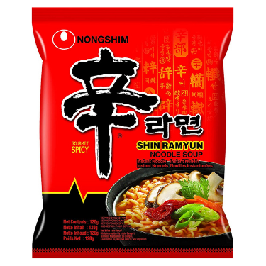 NUDLAR NONGSHIM SHIN RAMYUN 120G