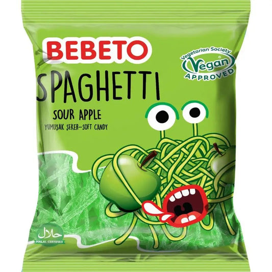 BEBETO Spagetti Sour Äpple 80g