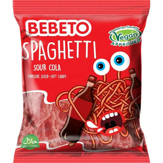 BEBETO Spagetti Sour Cola 80g