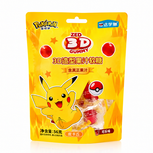Leda Pokemon Cola Shaped 3D Gummy 56g