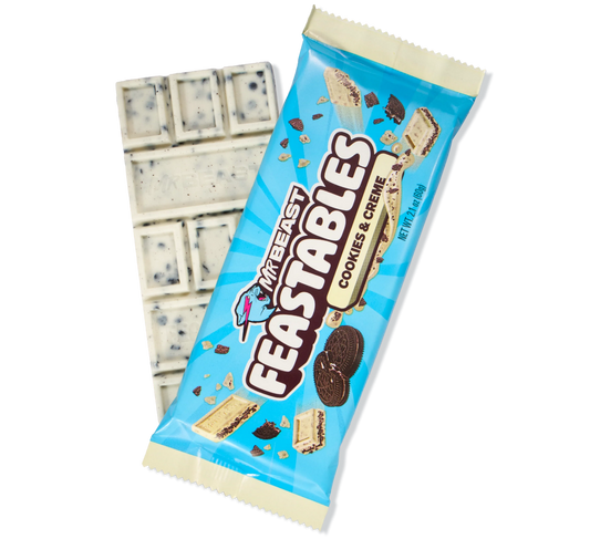 Mr Beast Feastables Cookies & Creme Bar 60g