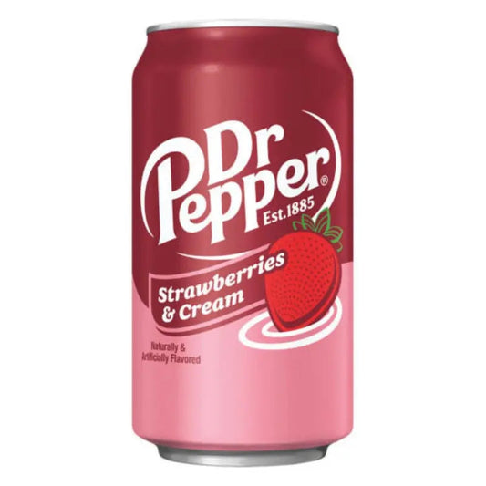 Dr Pepper Strawberry & Cream 355ml