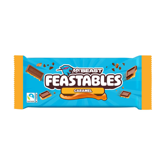 Mr Beast Feastables Melkesjokolade Peanøttsmør 60g