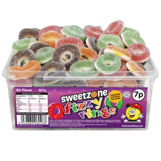 Fizzy Rings 800g