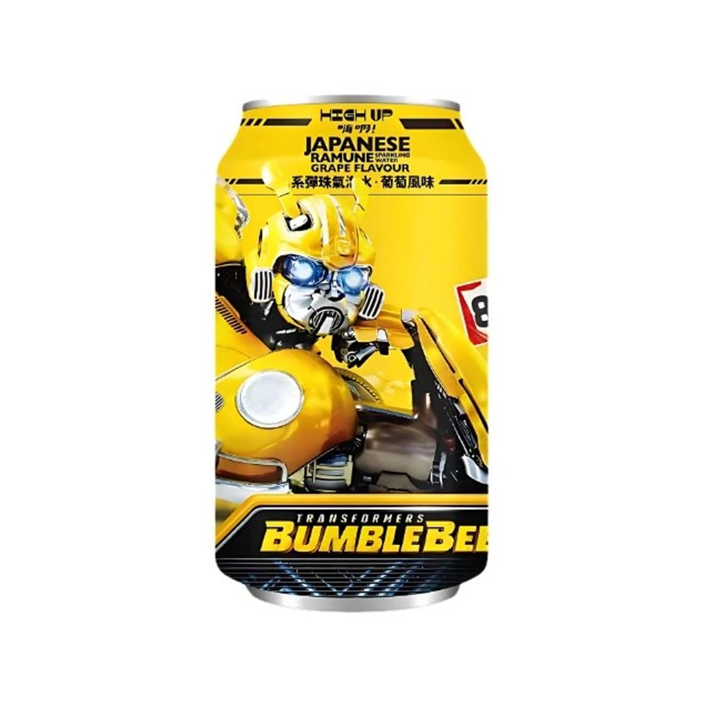 High Up Ramune Transformers Bumble Bee (Grape) 4st x 330ml