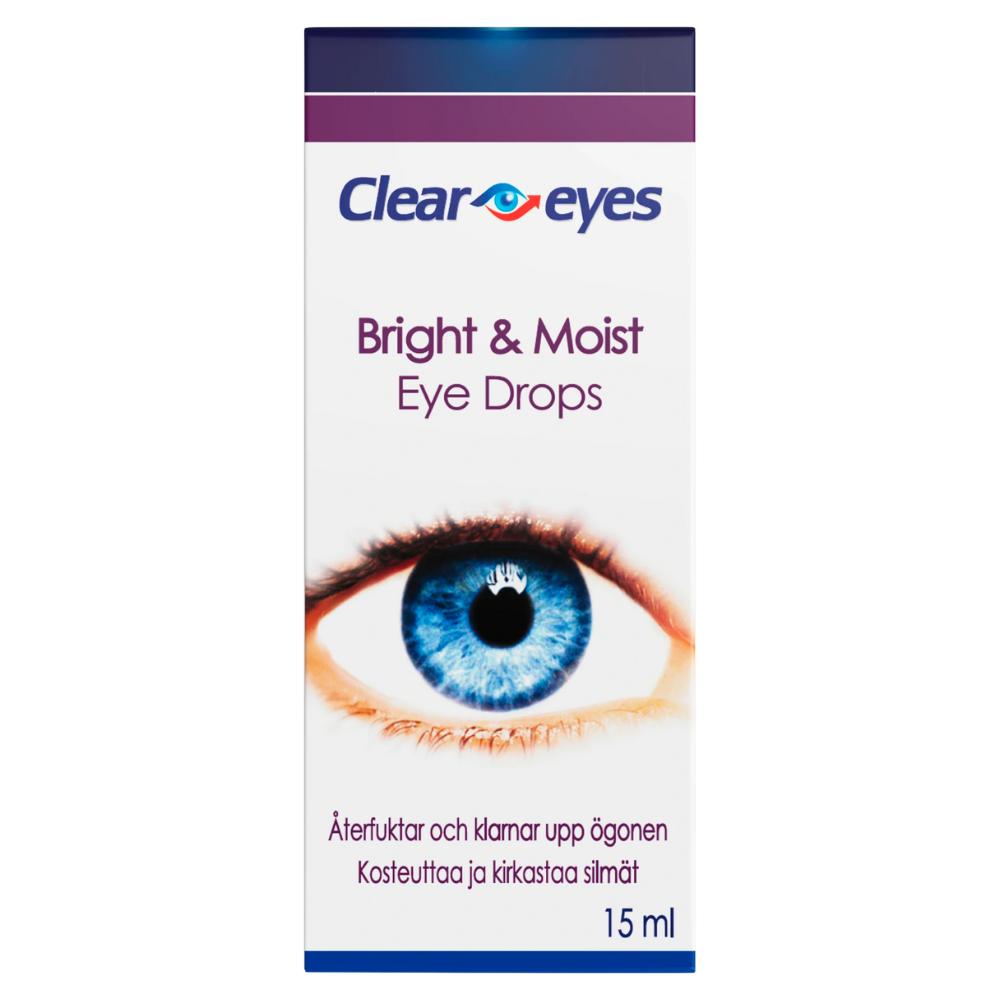 Clear Eyes Bright & Moist 15 ml