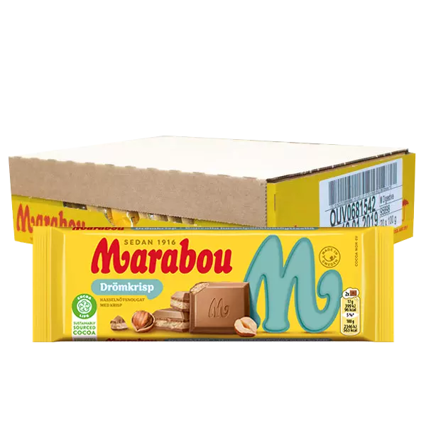 Marabou Drömkrisp 100g 22st