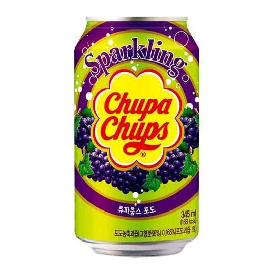 Chupa Chups Sparkling Grape Flavour Soda 345ml