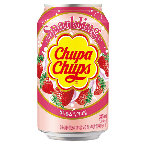 Chupa Chups Soda Strawberry 345ml