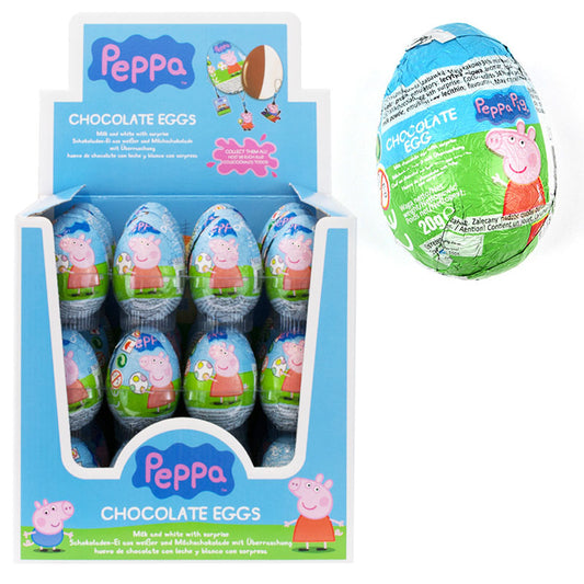 Peppa Pig Surprise Chokladägg 20g x 24st
