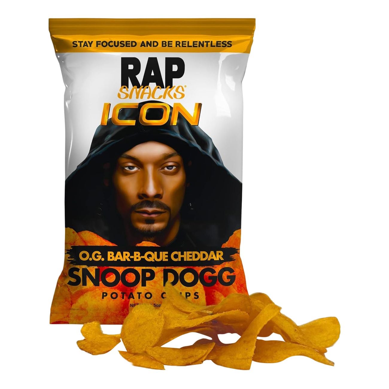 RAP Snacks Snoop Dogg O.G. Bar-B-Que Cheddar 71g