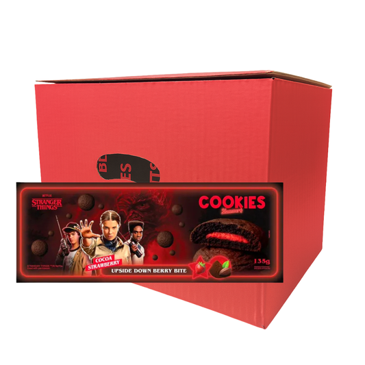 Stranger Things Chocolate Strawberry Cookie 14st x 135g