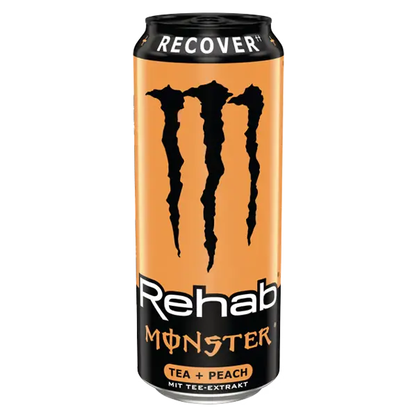 Monster Rehab Peach 500ml