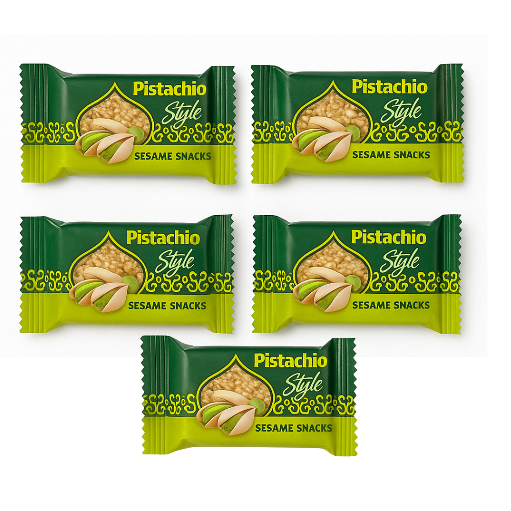 Pistachio Style Sesame Snacks 27g x5st