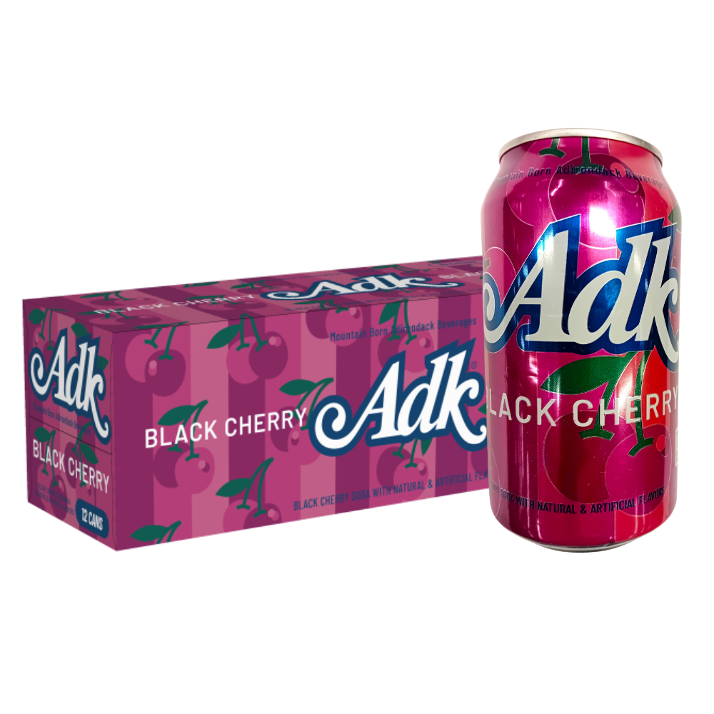 Adk Soda Black Cherry 355ml 6-Pack