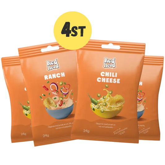 4st - Redhead Dippmix Ranch/Chili Cheese 24g