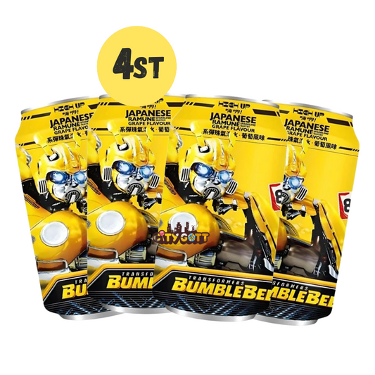 High Up Ramune Transformers Bumble Bee (Grape) 4st x 330ml