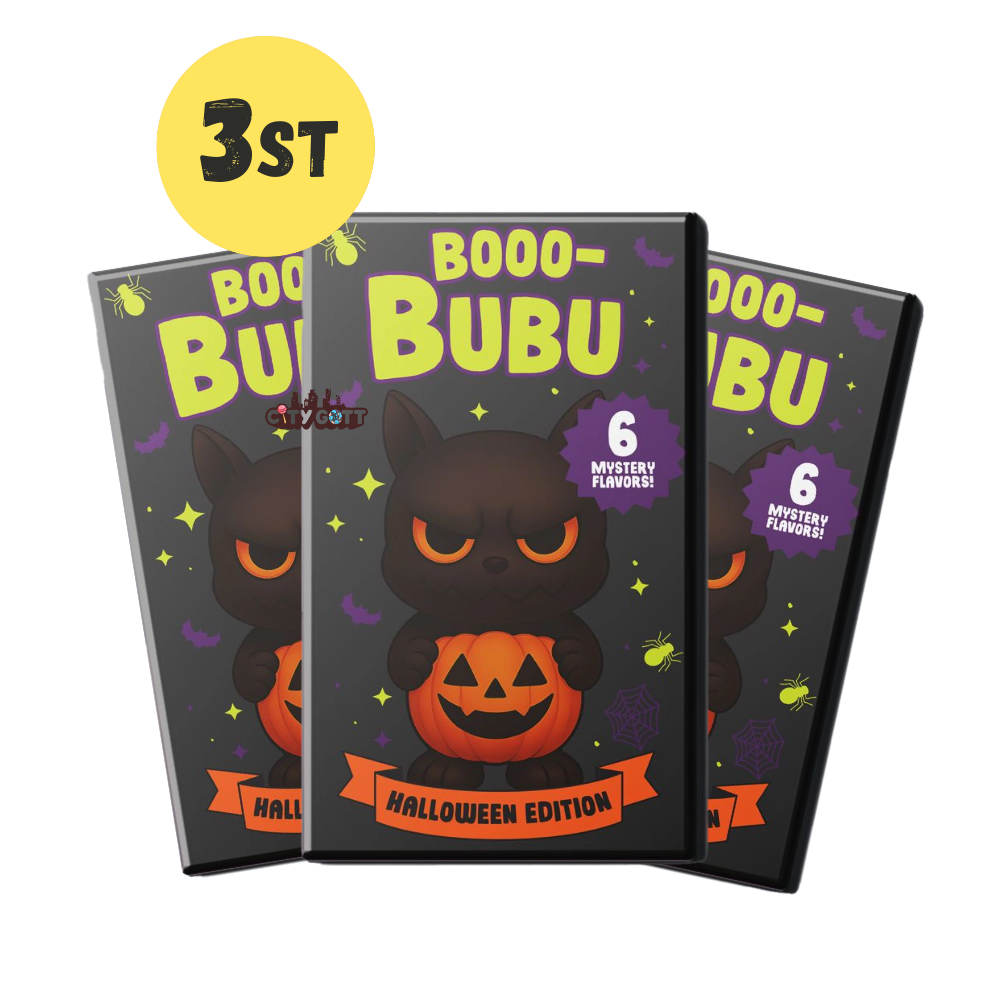 Booo-Bubu Mystery Chocolate Bar 3st x 60g