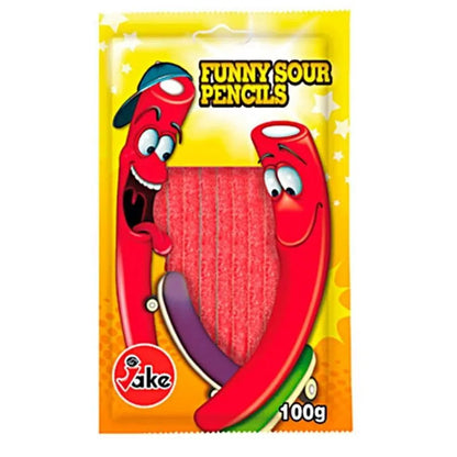 Jake Funny Sour Pencils 100g