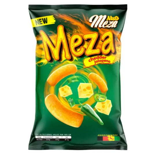 Meza Chips Cheddar & Jalapeño 165g