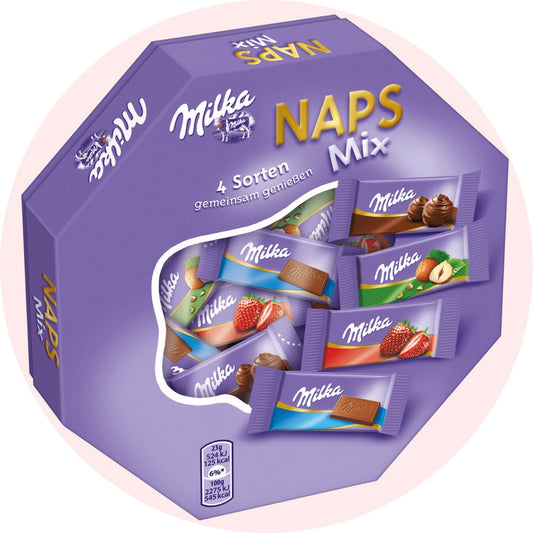 Milka Naps Mix 138g