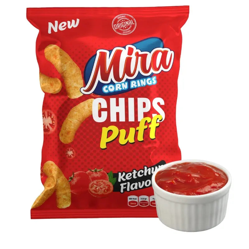 Mira Chips Puff Ketchup 60g