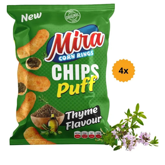 Mira Chips Puff Thyme 4 x 30g