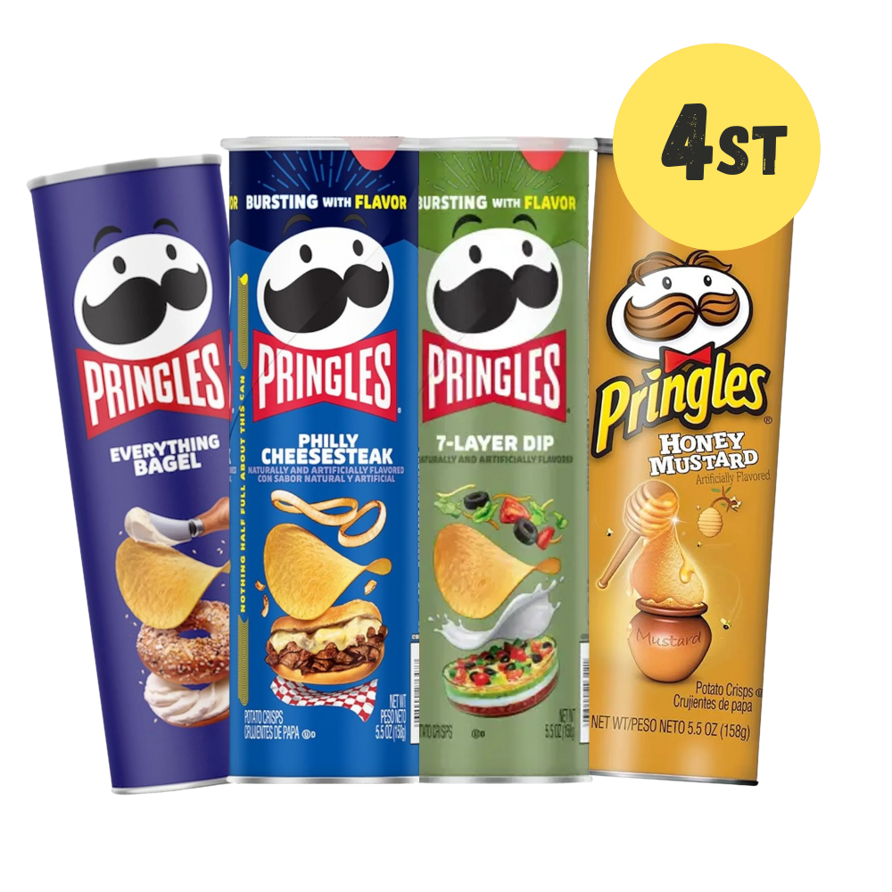Pringles US mixpack 4stx158g