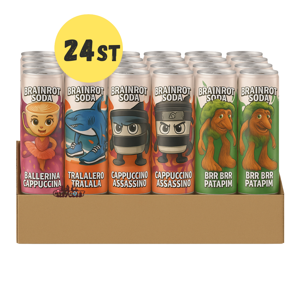 Brainrot Soda Mixflak 24st x 250ml