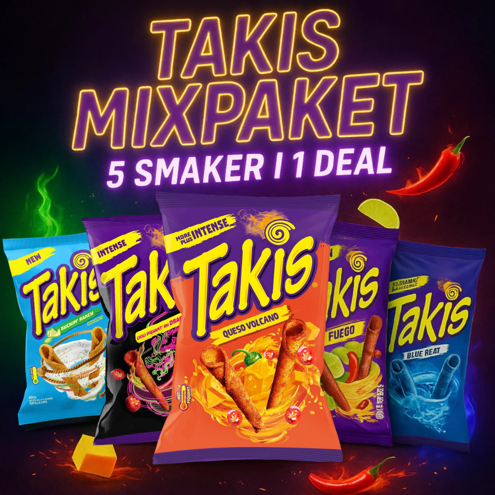 Takis Mixpaket – 5 smaker