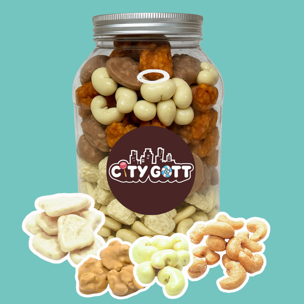 Velg og bland eksotiske snacks