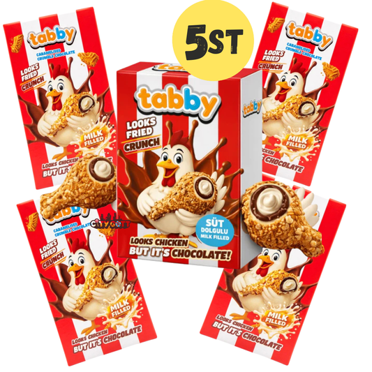 Tabby Crunch Chocolate 5st x 50g